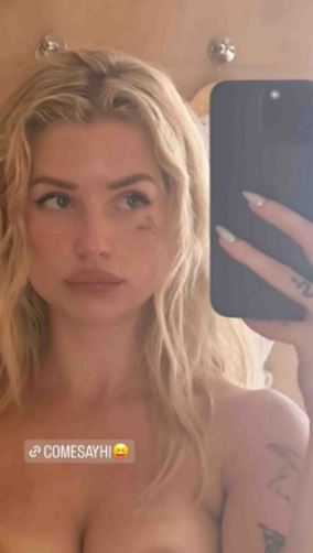 Lottie Moss has bared all for some sexy new snaps