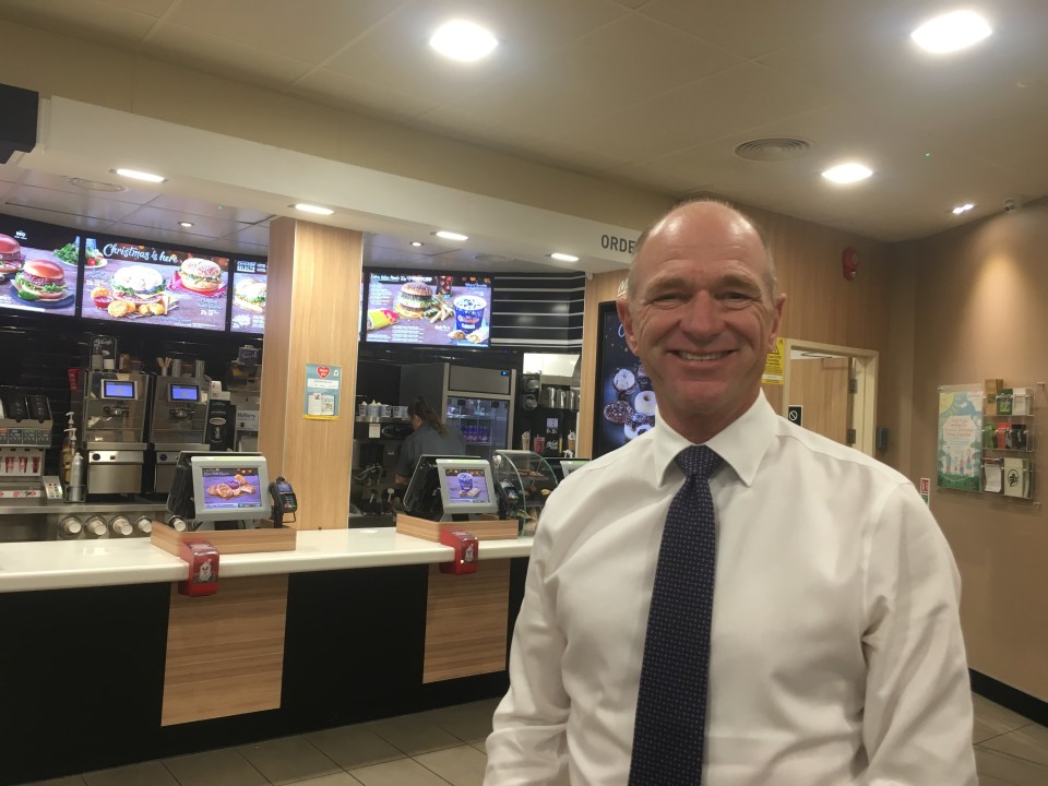 Paul has seen much change during his two decades with McDonald's