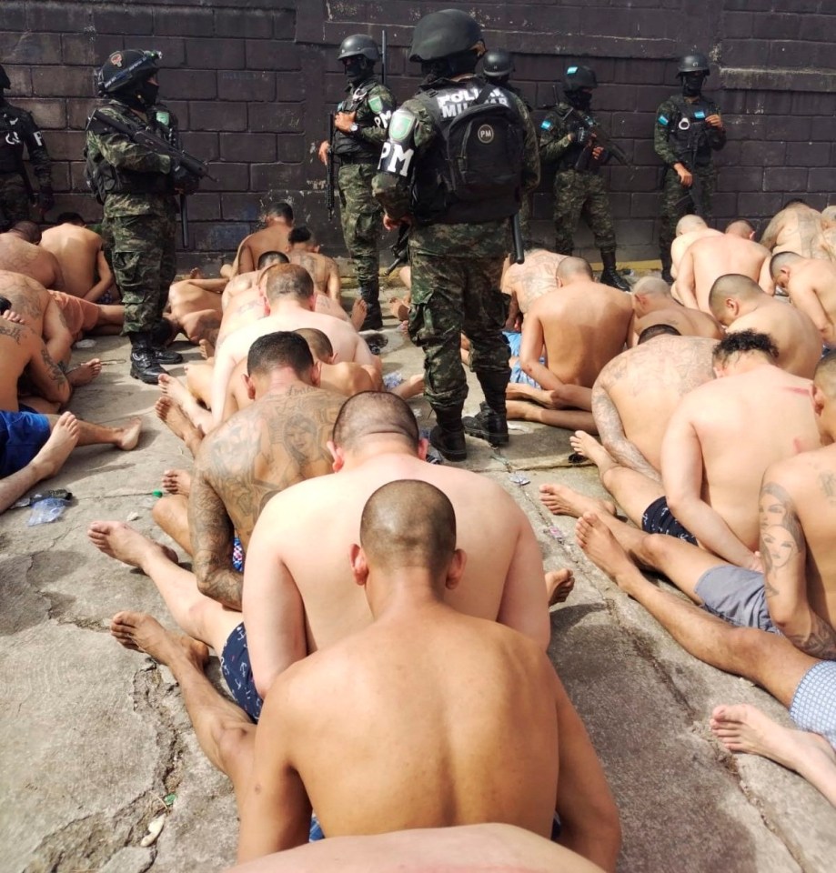 The military police took over the control of prisons nationwide in Honduras