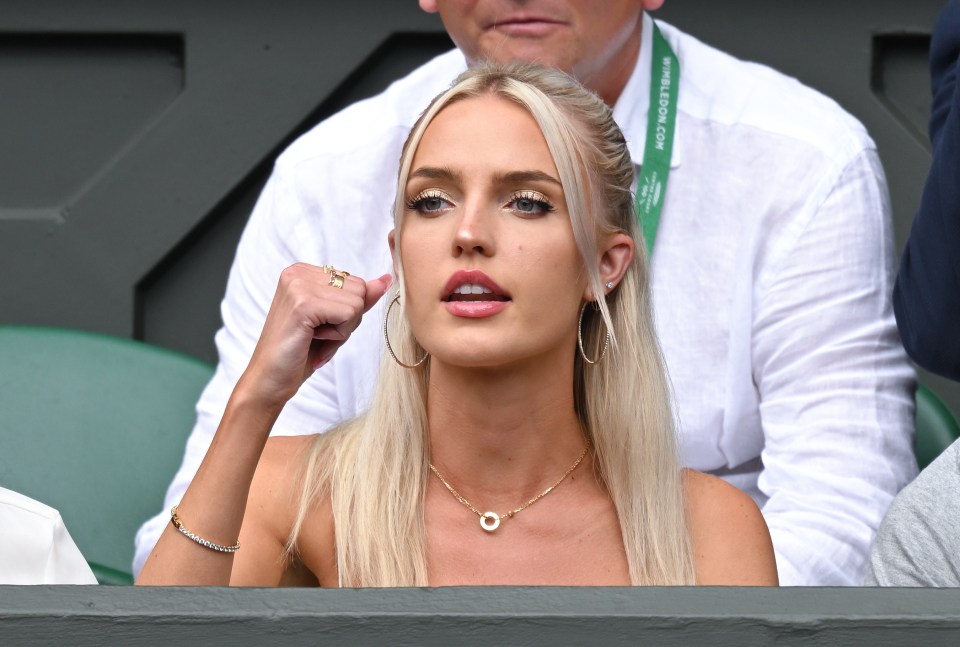 She will be cheering him on at Wimbledon once again