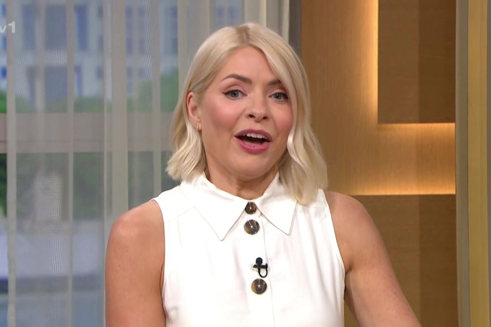 Holly Willoughby took a deep breath before beginning an emotional statement