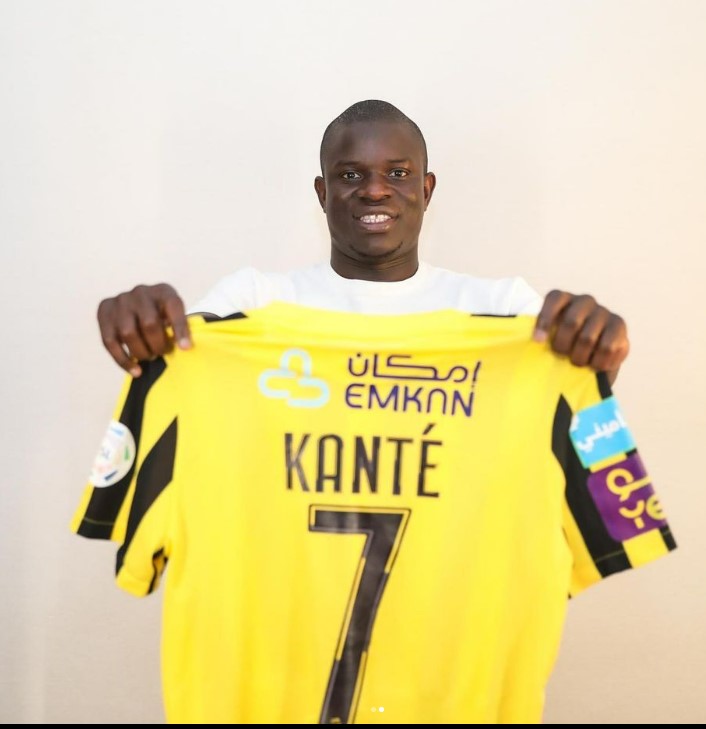 N'Golo Kante's free transfer from Chelsea to Al-Ittihad has been confirmed