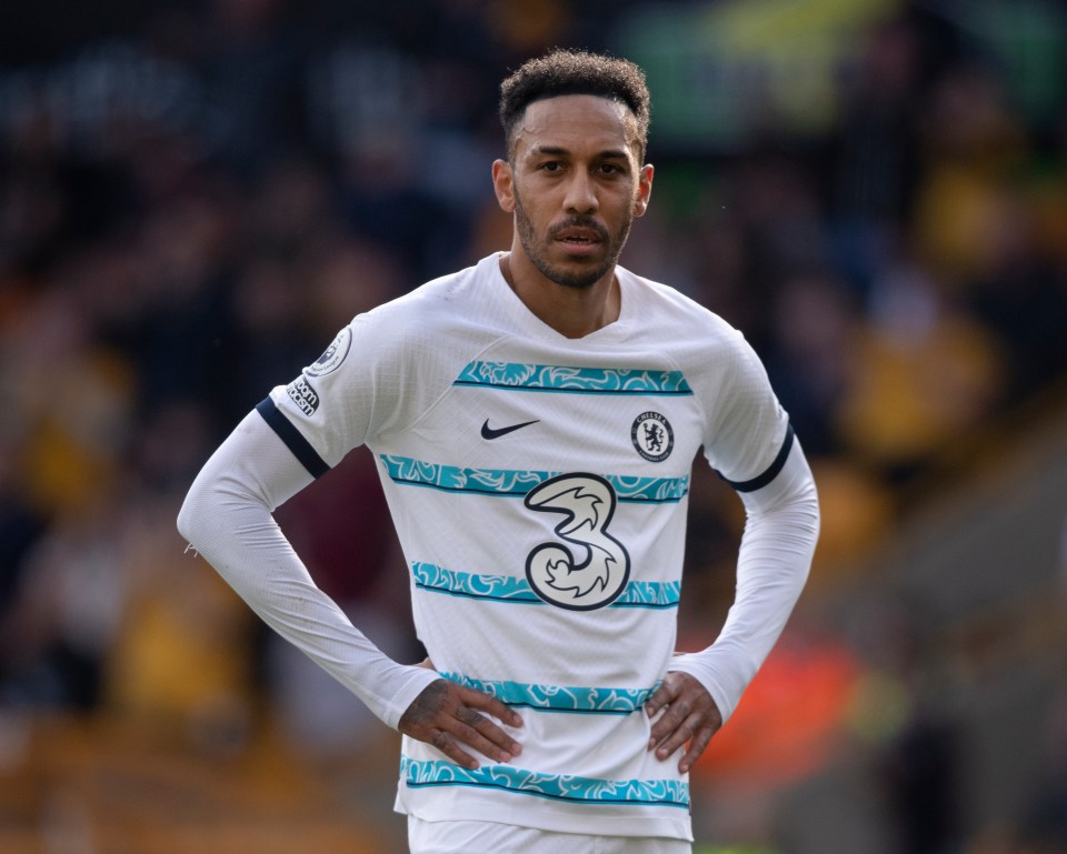 Pierre-Emerick Aubameyang is one of the unwanted Chelsea players who could move to Saudi Arabia