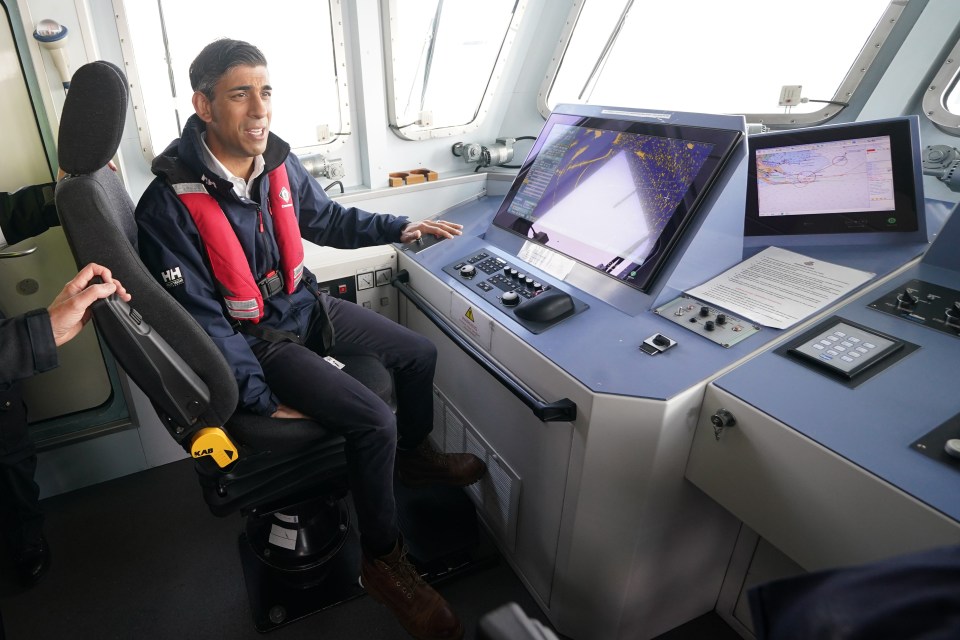 The PM met staff from Small Boats Operational Command in Dover