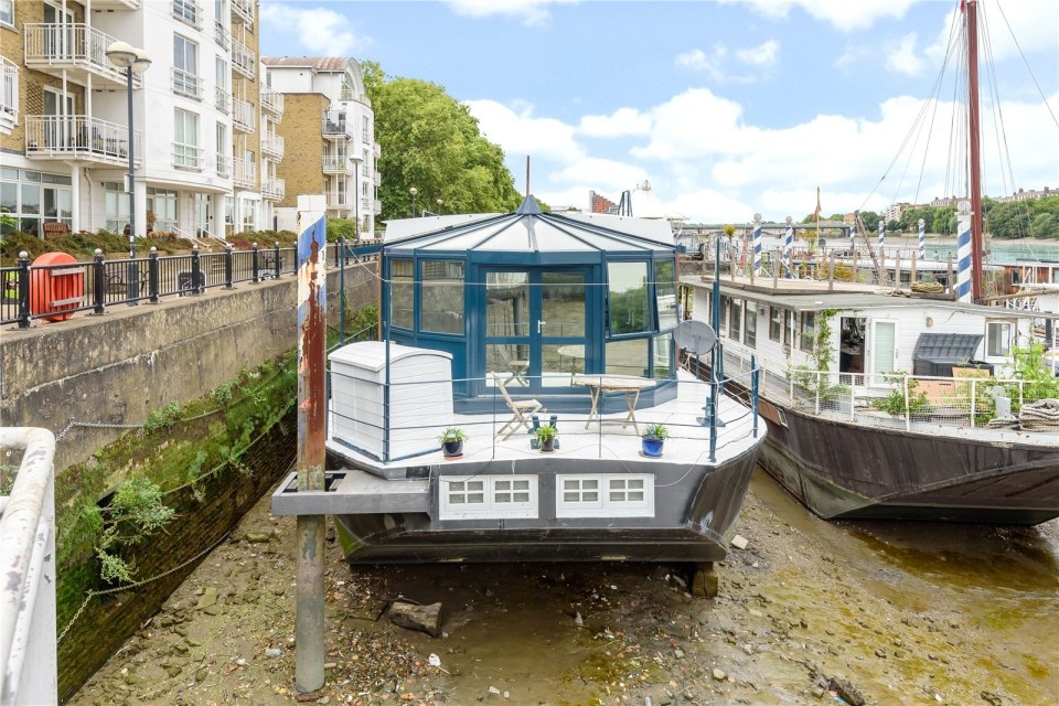 It is docked in Wandsworth, London