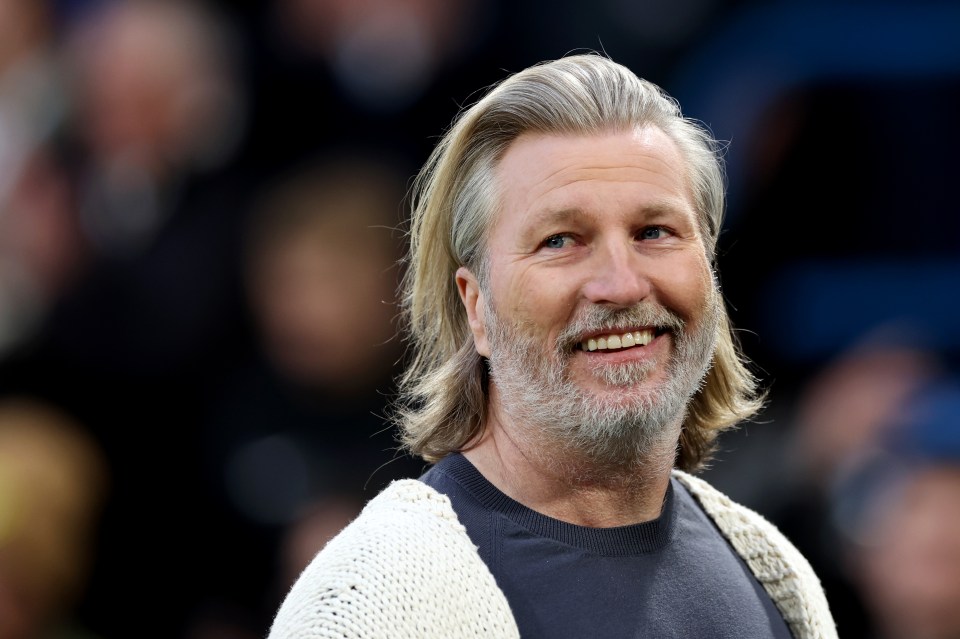 Robbie Savage was on co-commentary duty for the match