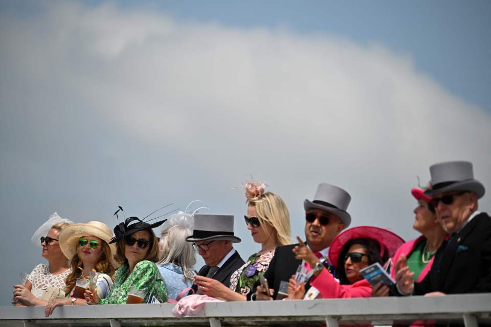 Stylish racegoers pulled out all the style stops