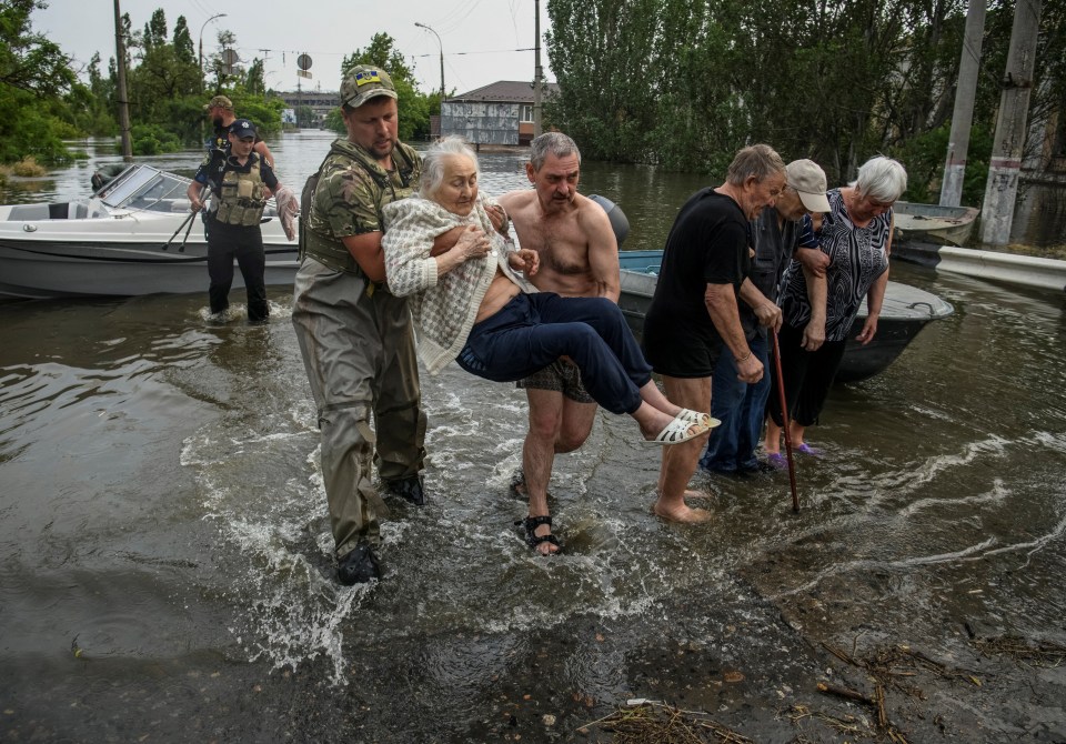 Over 20,000 people will need to be resettled following the dam incident