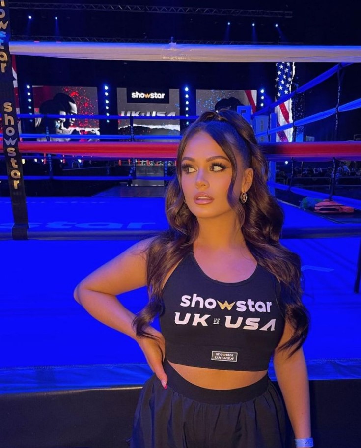 Olivia was also a ring girl before going on Love Island