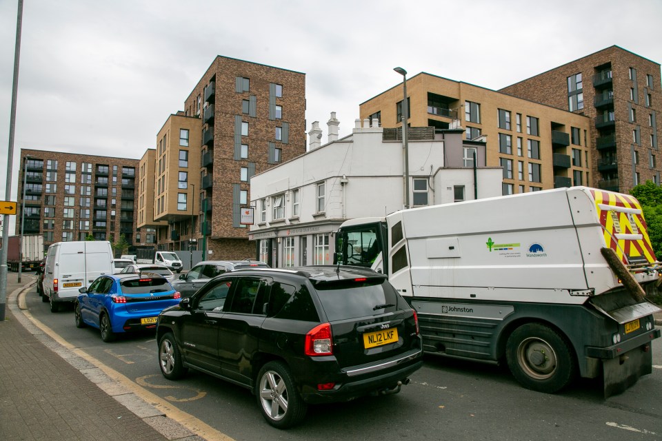 Traffic can be grid-locked on match days