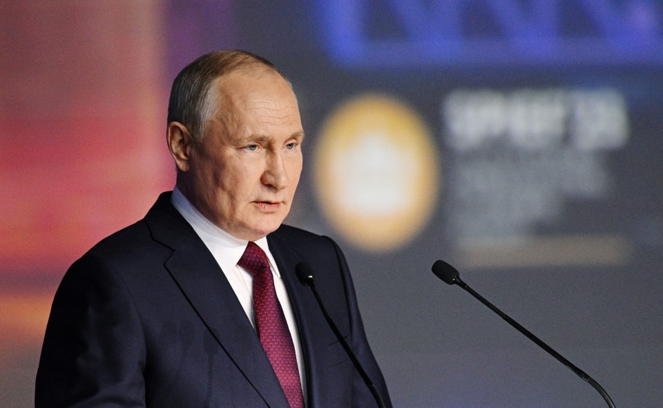 Putin said the counter-offensive has ‘no chance’ and claimed Ukraine is running out of weapons