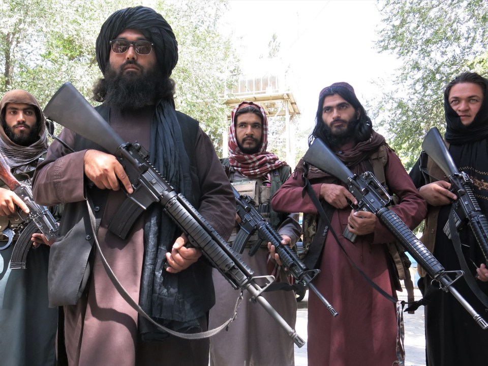 The enemy - Taliban law enforcement officers