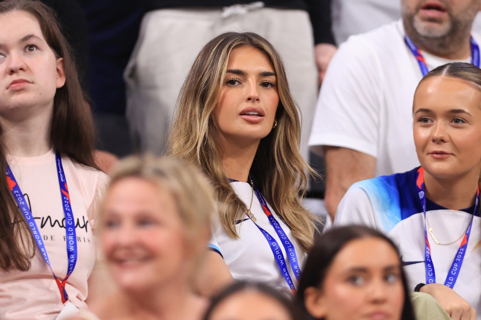 The 27-year-old is a regular in the stands to watch her man in action