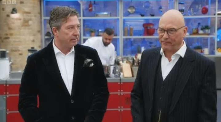 The MasterChef judges dressed up for the final series of the competition