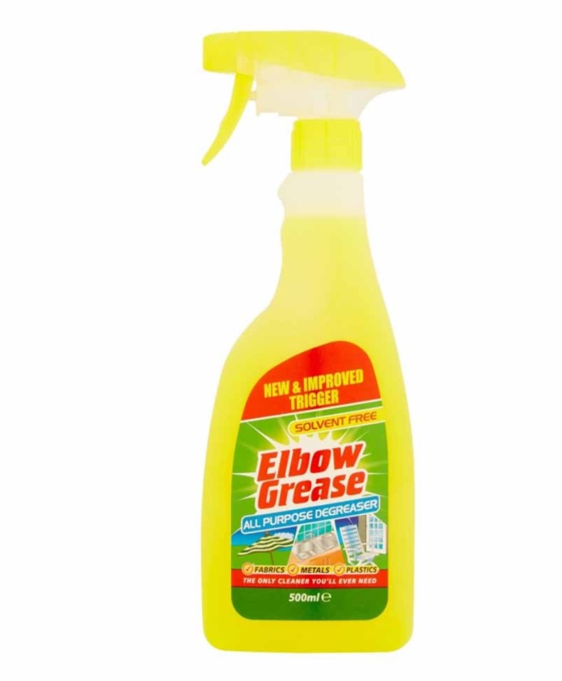 So if you made a mess when applying your cream this weekend, you'll need to give Elbow Grease a try