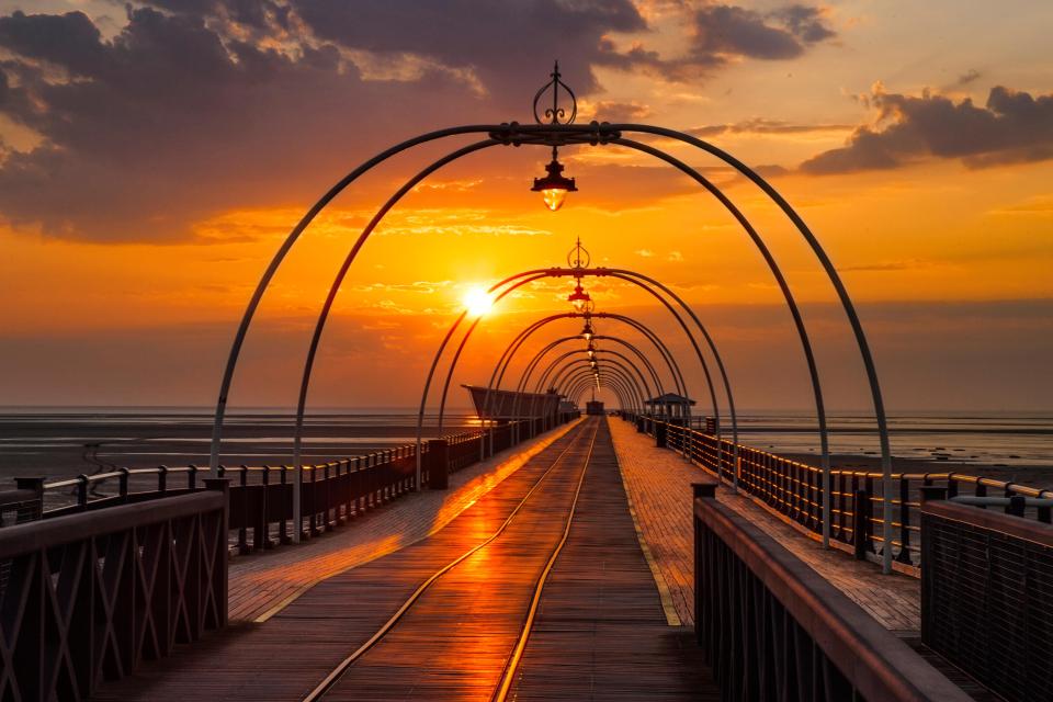 The pier in Southport remains closed at the moment