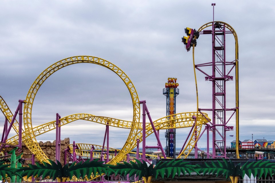 Rage is the park’s most popular ride and inspired Thorpe Park’s Saw