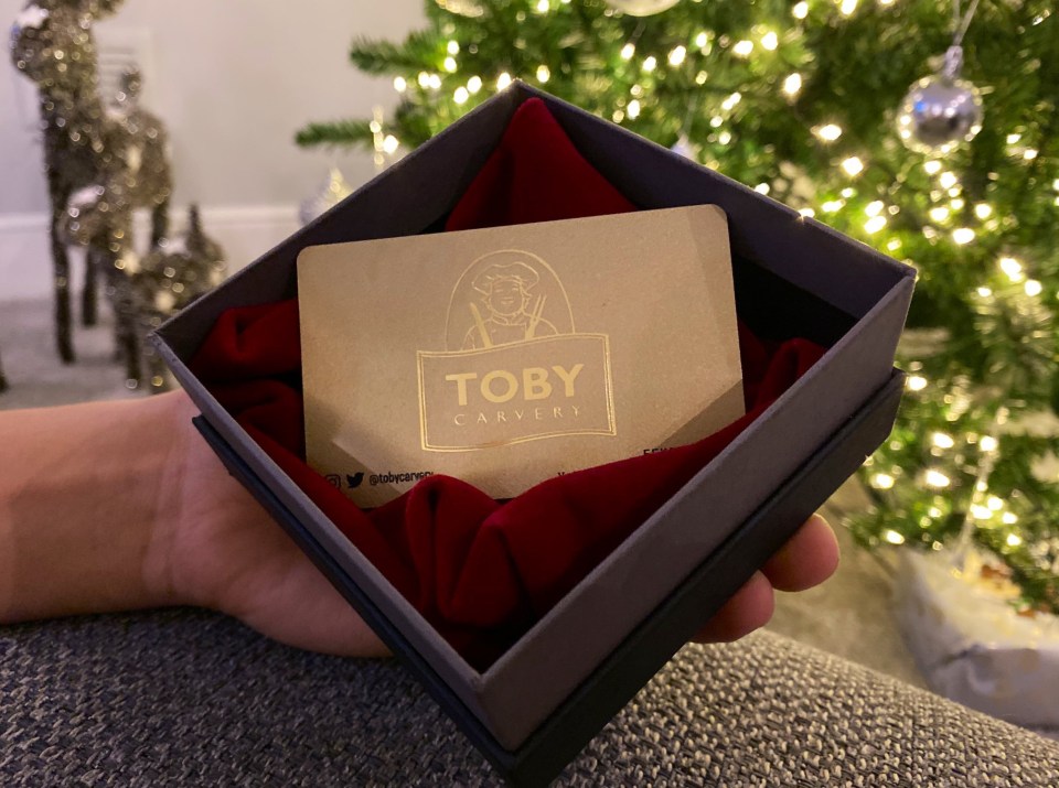 Hayley revealed Mark whipped out his Toby Carvery Gold Card when they first got introduced to one another