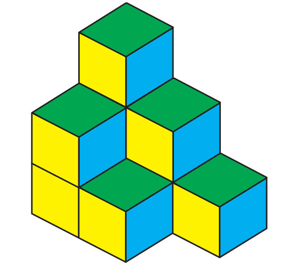 How many cubes do you see in this picture?