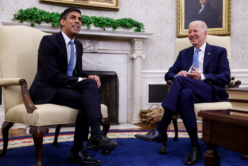 Rishi Sunak and Joe Biden charged the batteries of the Special Relationship