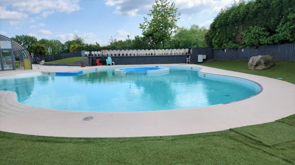 Since then, the owner has installed new pool water treatment systems