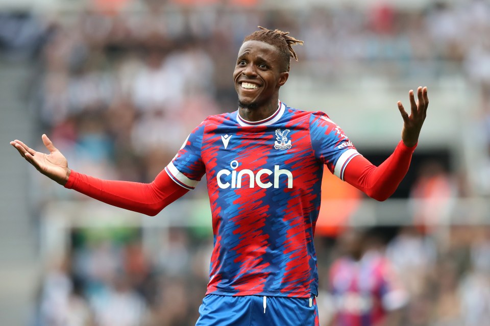 Wilfried Zaha is set to leave Crystal Palace after 12 years at the club