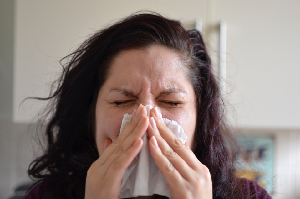 Hay fever sufferers are being hit by a pollen bomb this week leaving many with sneezing fits and streaming eyes