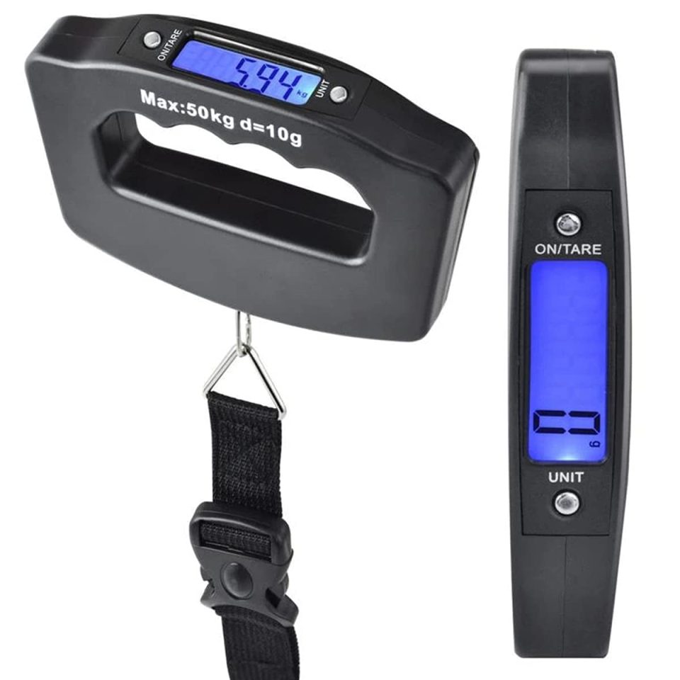 A luggage scale means you'll never be caught out at the airport again