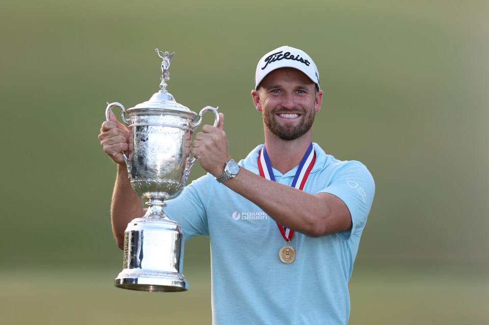 Clark claimed the US Open title by a single shot