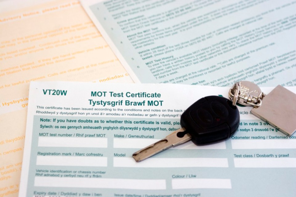 An MOT test is required for every road-going vehicle between the ages of three and forty