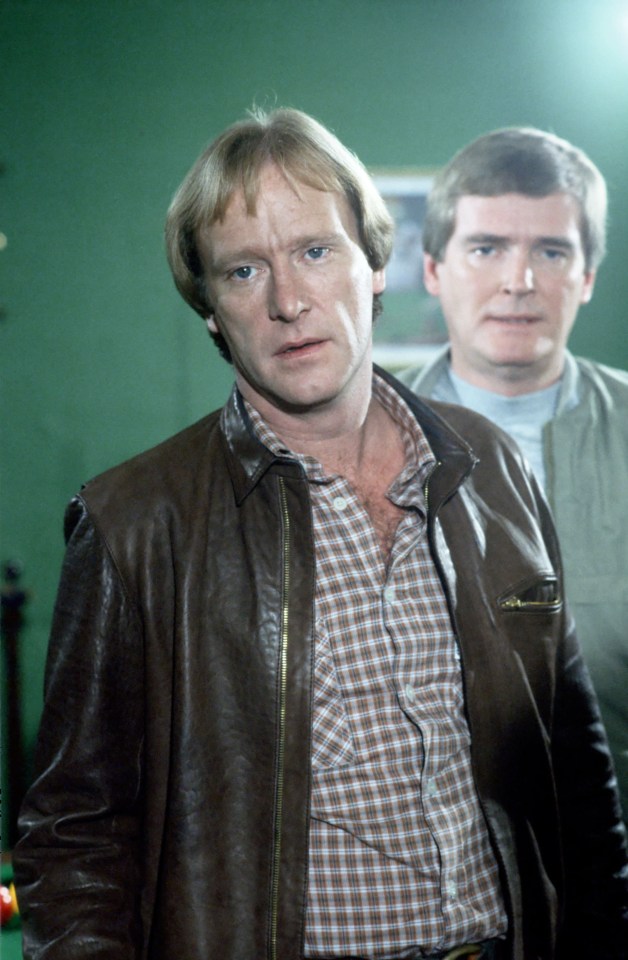 Dennis Waterman famously played Terry McCann in Minder before quitting the role