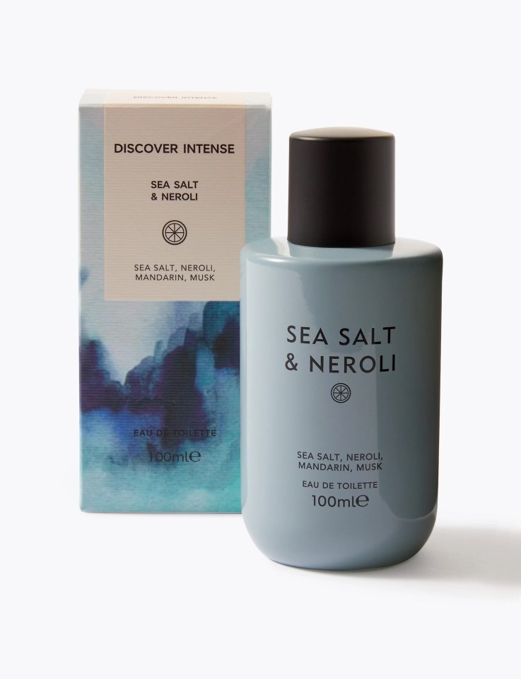 Try the M&S sea salt and neroli 100ml EDT for just £12.50