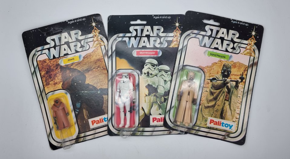 Rare UK Star Wars figures featuring distributor Palitoy’s logo were thought to be a myth until recently