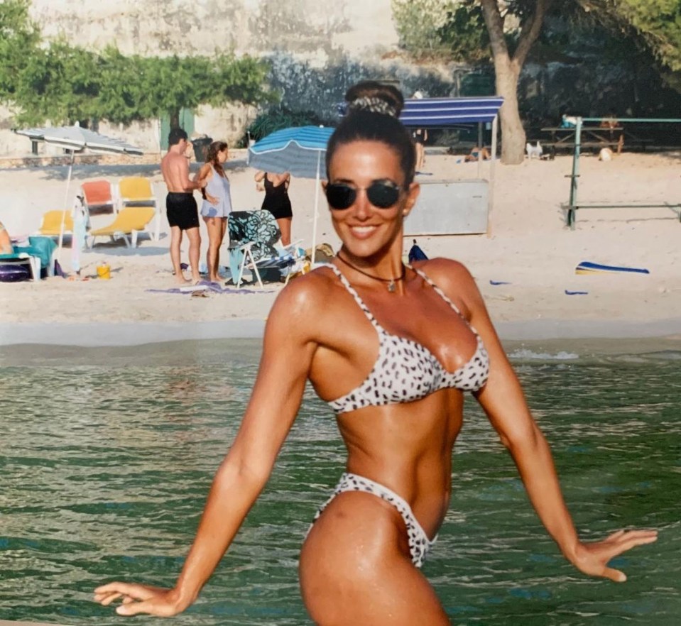 Spanish TV presenter Elsa poses in a 1998 photo