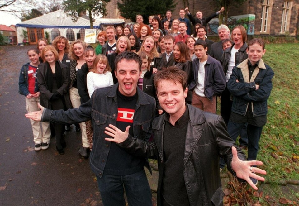 The show was host to a number of stars including Ant and Dec