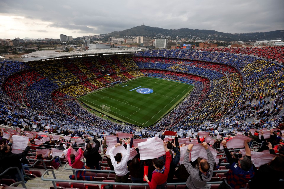 Barcelona’s iconic stadium is undergoing major development work