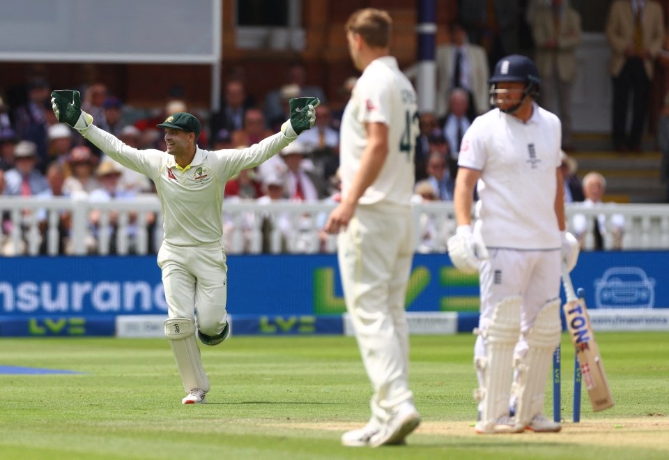 Bairstow was left fuming after Australia stumped him when he was walking away from the crease thinking the over had finished