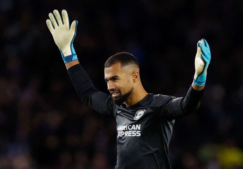 Chelsea are looking to sign Brighton goalkeeper Robert Sanchez