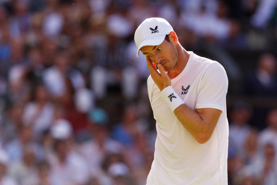 Murray lost a gruelling five-set contest