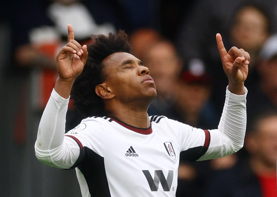 Willian is now a free agent after his Fulham contract expired