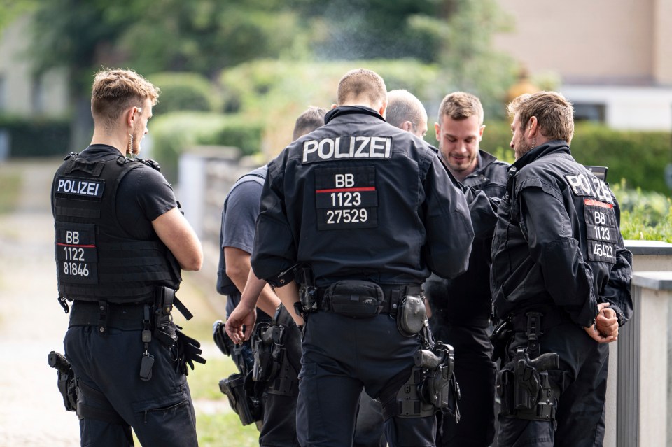 German cops advised residents to stay indoors until the animal is found