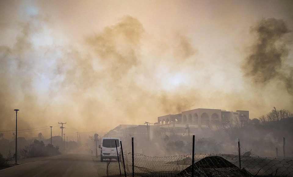 Thousands of tourists have been evacuated from Rhodes