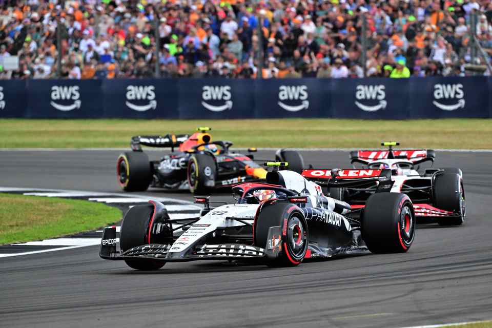 He had been watching the F1 racing at Silverstone with pals