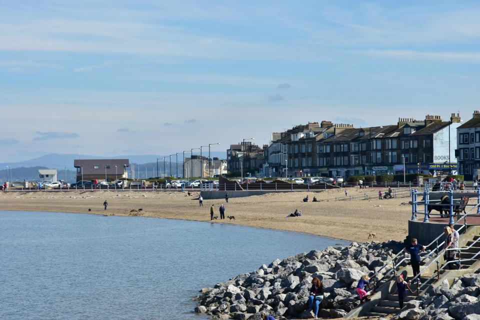 Morecambe's beaches have been rated as 'good' by Defra