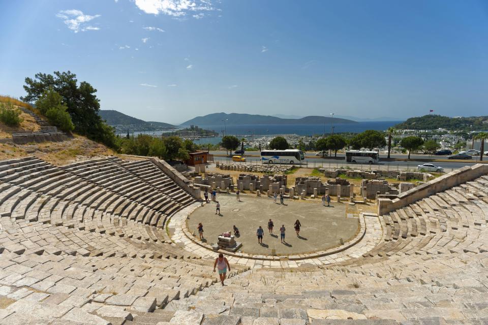 The amazing Hallcarnassus Amphitheatre