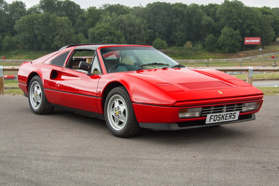 The 328 GTS is the fastest and most expensive road-legal car in the collection