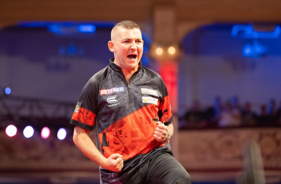 Nathan Aspinall has gone from having £20 in his account to being a top darts star