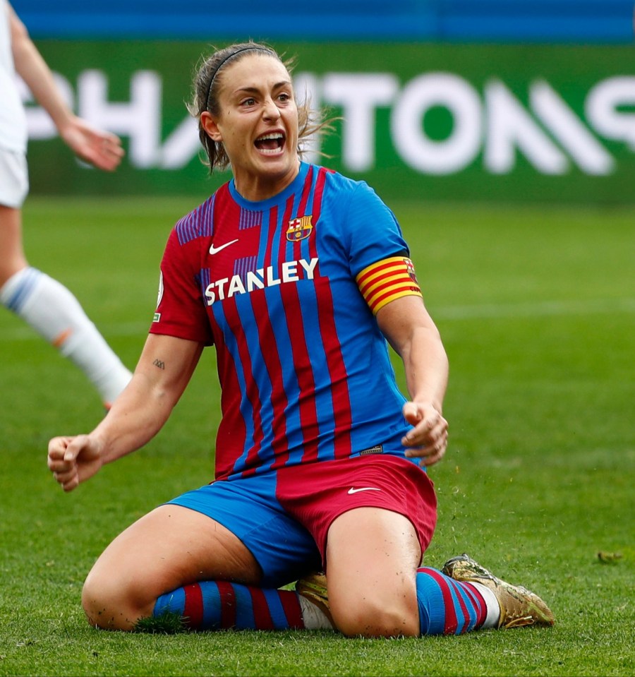 Barcelona’s Alexia Putellas has been one of the best players in the world in recent years