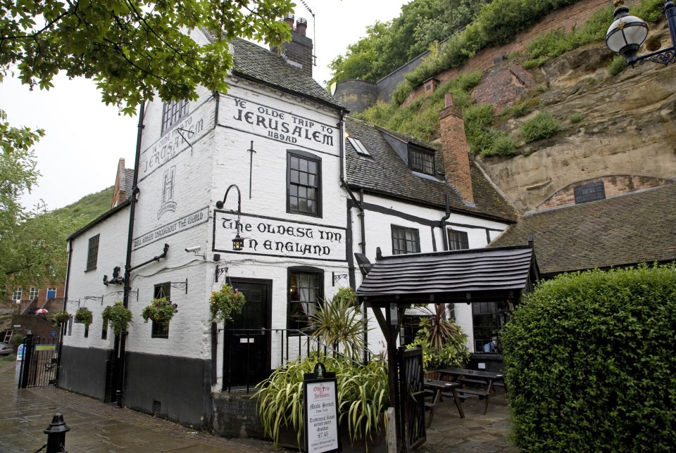 The Ye Olde Trip to Jerusalem claims to be the oldest pub in the country