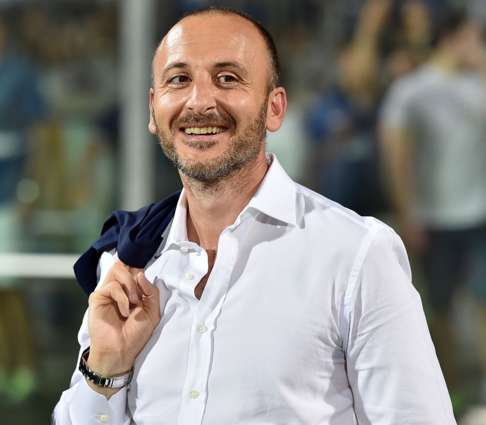 Inter Milan sporting director Piero Ausilio has revealed he created a secret Instagram account